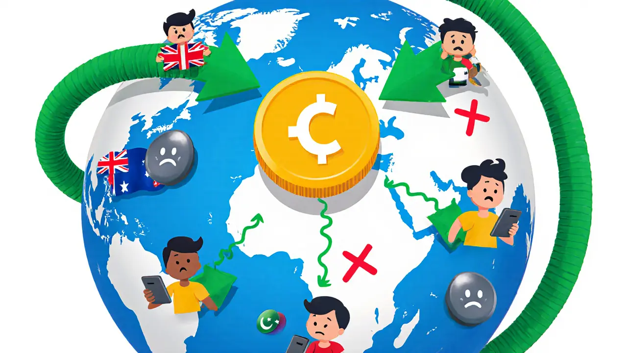 Coinbase Geographic Crypto Restrictions by Country: Where You Can and Can't Use It in 2025