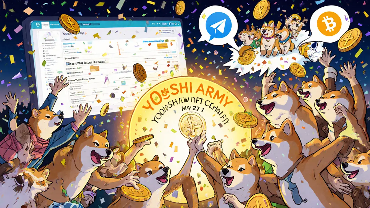 YOOSHI SHIB ARMY NFT Airdrop: How It Worked and What Happened After