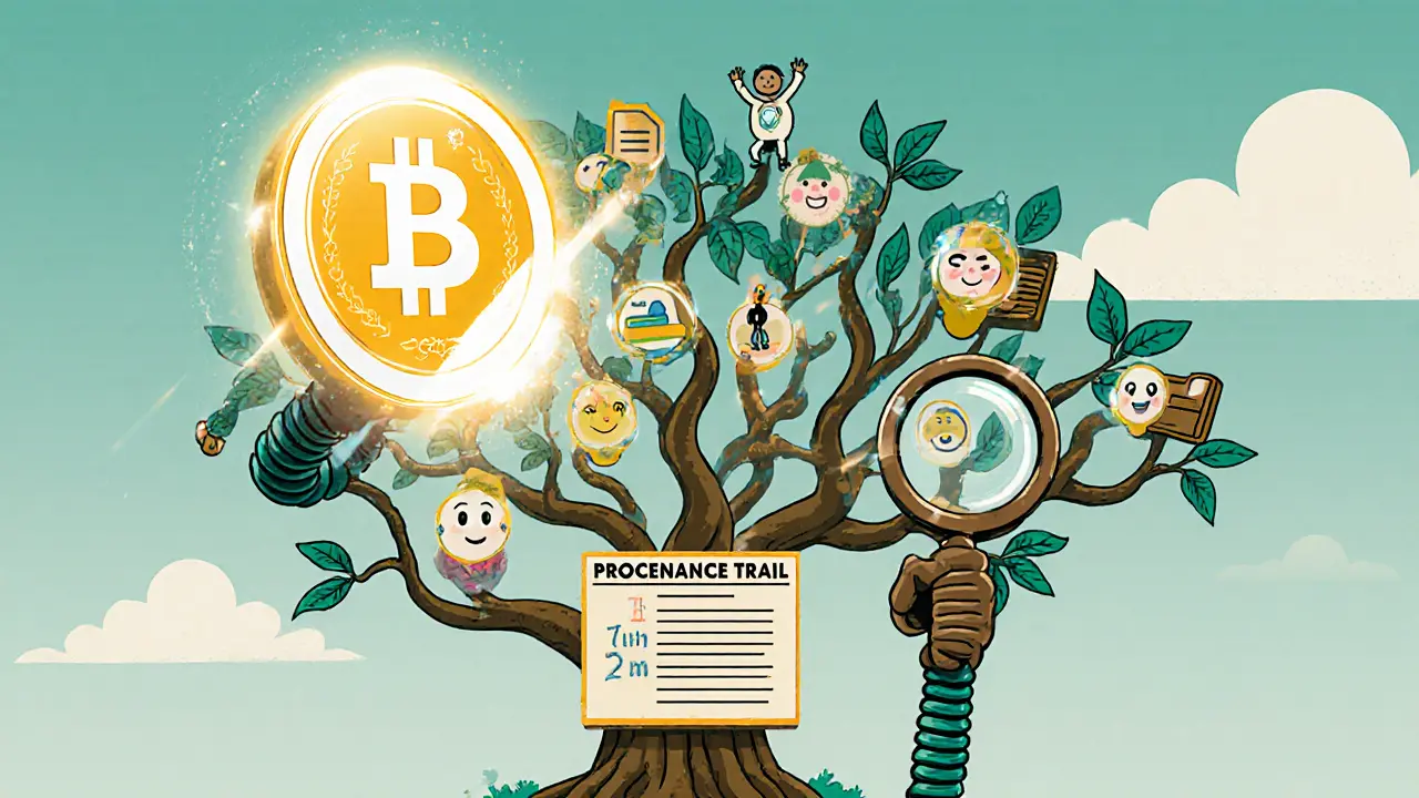 How NFT Metadata Stores Provenance Information