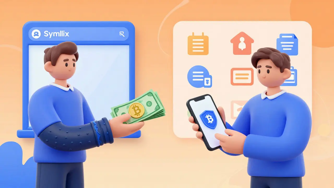 P2P Bitcoin trade using cash and mobile money with escrow protection