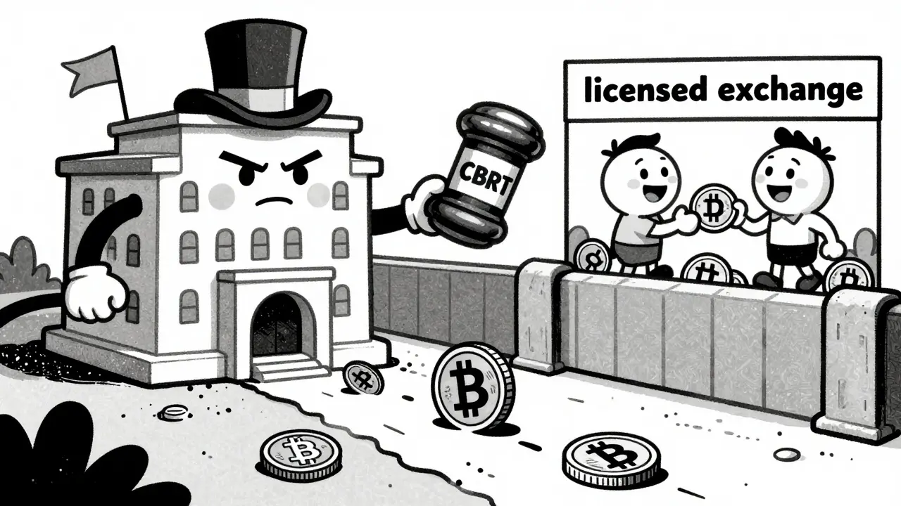 Government building blocking crypto payments but allowing regulated trading