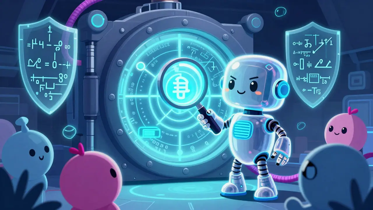 Friendly robot verifies digital assets using zero-knowledge proofs in a secure vault