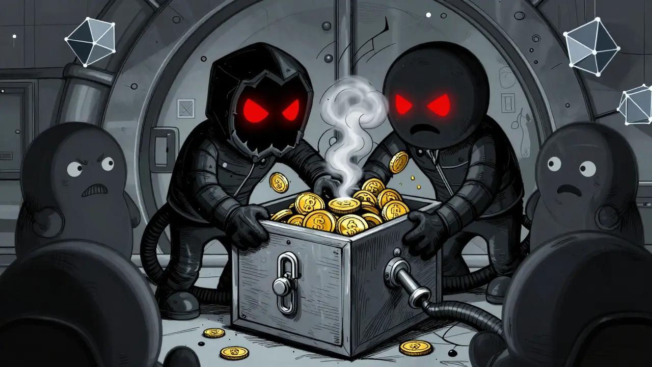 Sinister hacker breaks into a multi-sig vault while custodians panic in rubber hose style